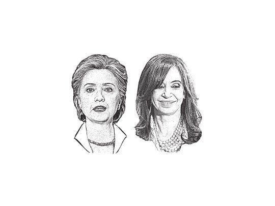 Hillary Clinton, Cristina de Kirchner