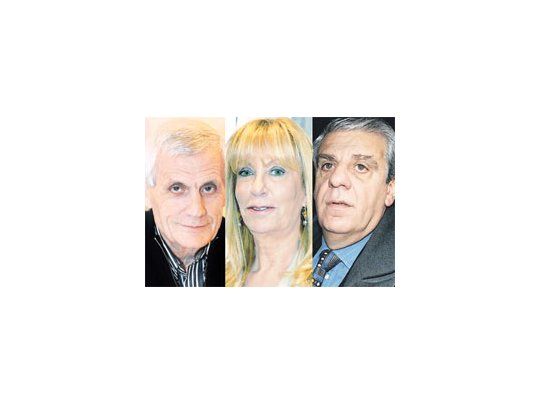 Antonio Caló, Liliana Korenfeld y José Luis Lingeri