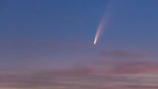 El cometa Leonard, por sobrevolar Argentina.&nbsp;