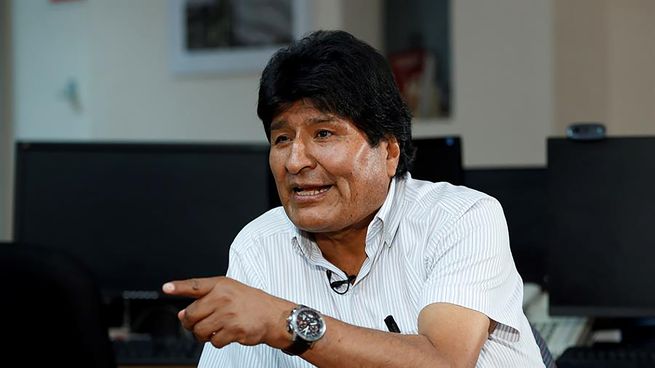 Evo Morales apuntó contra las fuerzas de seguridad de Bolivia.
