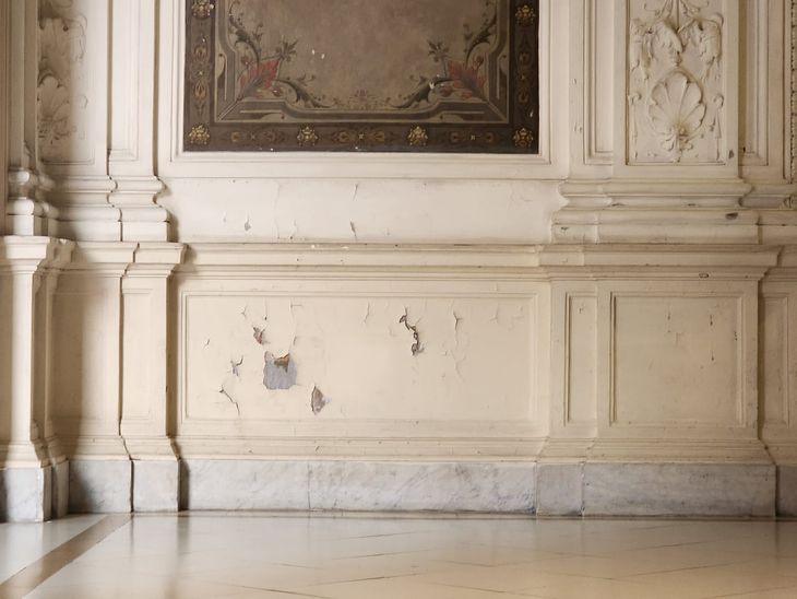 El deplorable estado de mantenimiento de la Casa Rosada. El deplorable estado de mantenimiento de la Casa Rosada.