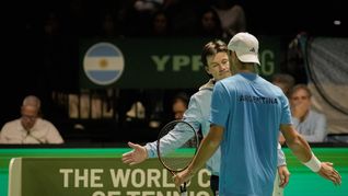 Lamento de capitán. Coria y la amargura por la derrota de Cerúndolo ante Shapovalov.