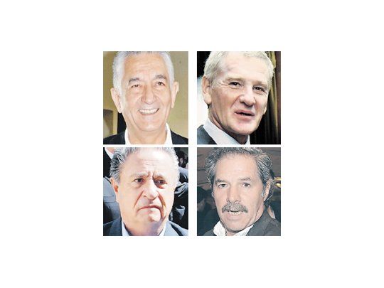 Alberto Rodríguez Saá, Francisco de Narváez, Eduardo Duhalde, Felipe Solá