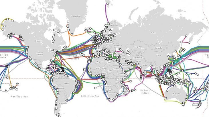 Los cables submarinos, en el foco de EEUU.