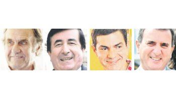 Carlos “Lole” Reutemann, Jaime Durán Barba, Juan Manuel Urtubey y Francisco Pérez