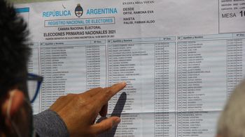 Las elecciones se desarrollarán el 14 de noviembre Las elecciones se desarrollarán el 14 de noviembre