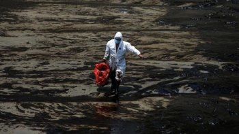 Repsol derramó 12.000 barriles de crudo en enero pasado.&nbsp;