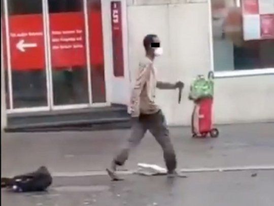 Alemania ataque con cuchillo