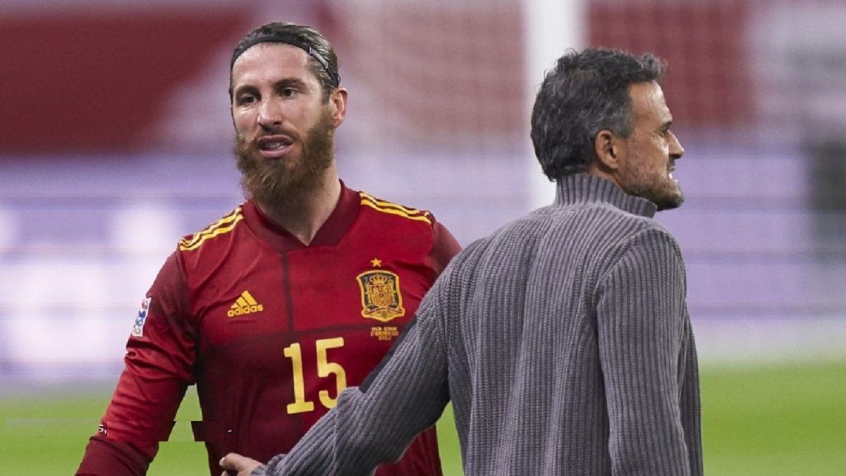 Sergio Ramos announced his retirement from the Spanish national team