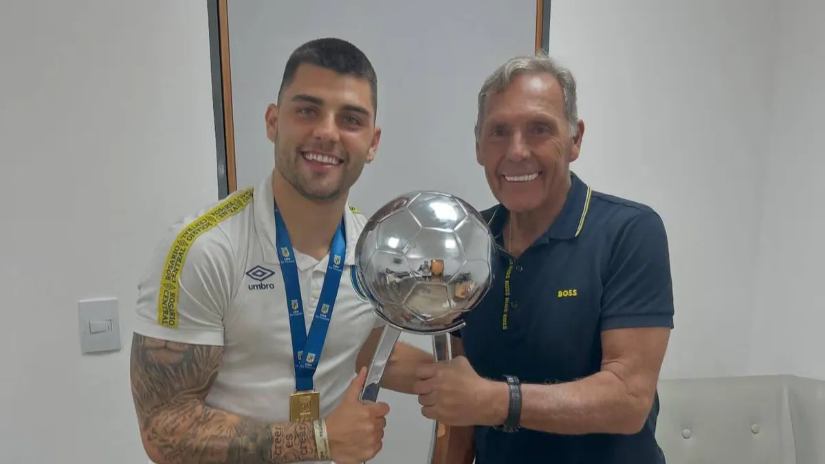 Who is Ignacio, the son of Miguel Ángel Russo who plays in the First Division of Argentine soccer