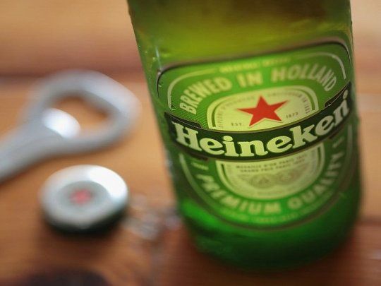 Las acciones de Heineken acumulan una baja de 4,6% en lo que va del año.