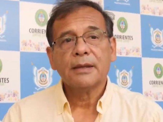 Ricardo Cardozo, ministro de Salud de Corrientes.