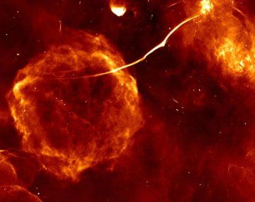 Revelan imágenes inéditas del núcleo de la galaxia. Revelan imágenes inéditas del núcleo de la galaxia.