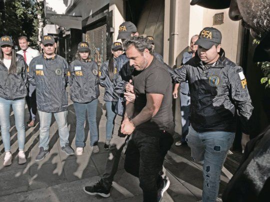 traslado. Isidro Bounine fue trasladado ayer a los tribunales de Comodoro Py.