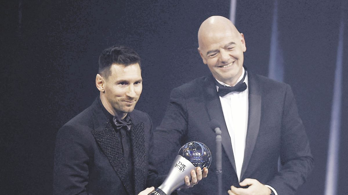 With Messi, Argentina monopolized The Best