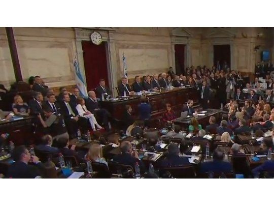 El presidente Mauricio Macri ante la Asamblea Legislativa se refirió a las metas de inflación y remarcó que el objetivo es que para 2019 sea menor al 5%