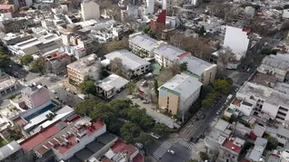 Vista aérea de la zona que comprende Distrito Elcano, en el eje de Villa Ortúzar y Chacarita, donde crece el desarrollo de nuevos proyectos residenciales y la transformación urbana del corredor Vista aérea de la zona que comprende Distrito Elcano, en el eje de Villa Ortúzar y Chacarita, donde crece el desarrollo de nuevos proyectos residenciales y la transformación urbana del corredor