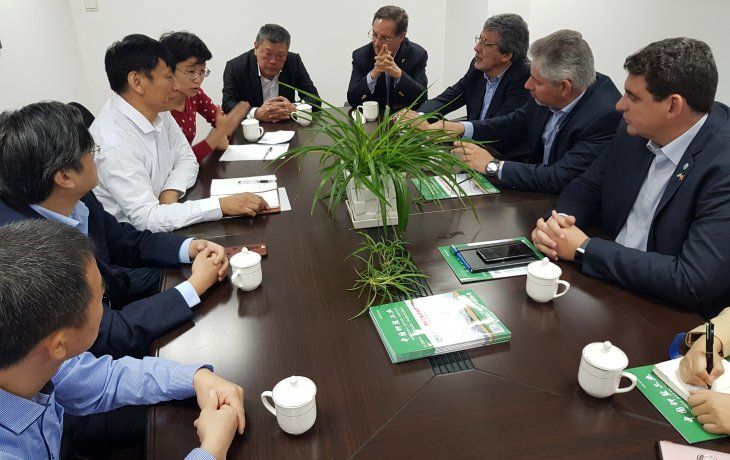 El ministro de Economía de Mendoza, Martín Kerchner, mantuvo reuniones con la firma Shaghai Potash, interesada en una mina de potasio.