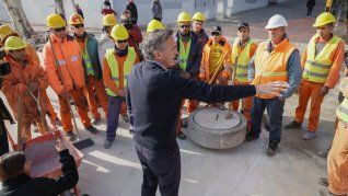 Gabriel Katopodis impulsó un paro en la obra pública.&nbsp;
