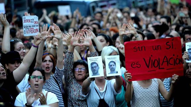 España marcha contra la violencia sexual