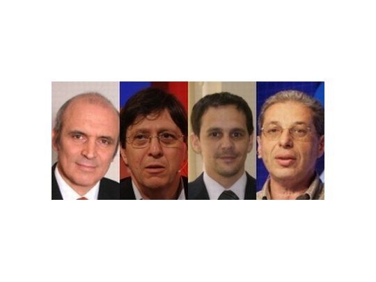 José Luis Espert, Miguel Kiguel, Fausto Spotorno, Daniel Marx.