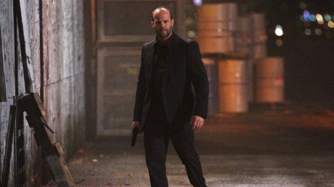 Jason Statham en El asesino solitario.