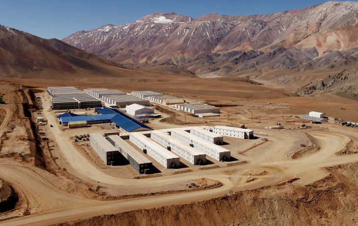 Mina de oro. La Fase 8 de ampliación de Veladero ya está en ejecución con una inversión de u$s100 millones, pero ahora se sumarían u$s400 millones adicionales del nuevo RIGI.