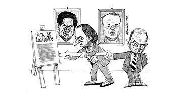 ámbito.com | Eduardo Duhalde, Néstor Kirchner, Herminio Iglesias y José María Díaz Bancalari.
