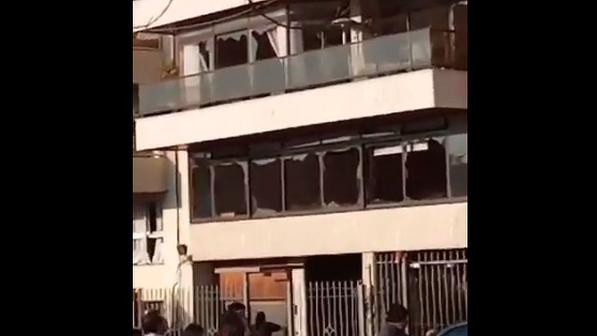 Explosion in a building in Montevideo: eight injured