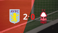 aston villa derroto 2-0 en casa a nottingham forest