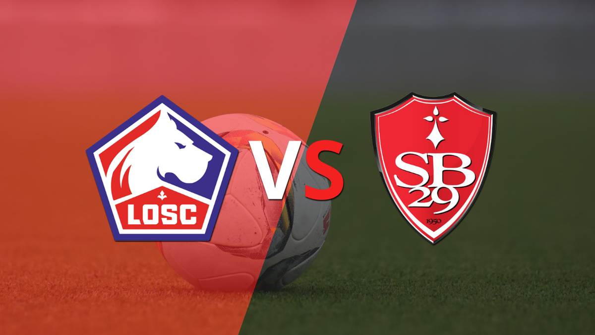 Lille seeks to maintain the advantage against Stade Brestois in the complementary stage