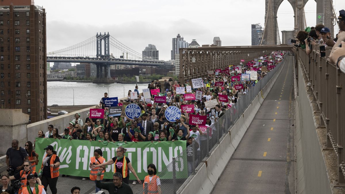 Massive marches in the US in defense of the right to abortion