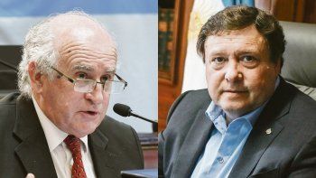 Oscar Parrilli y Alberto Weretilneck.