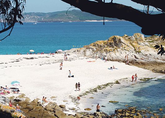 Islas Cíes, las más votadas por los turistas.