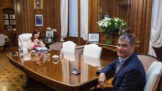 hay cristina para rato: el tuit de rafael correa tras reunirse con la vicepresidenta