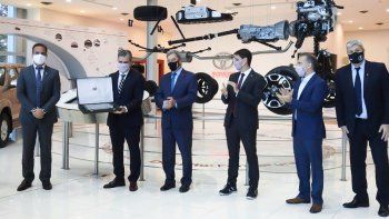 ypf fue distinguida por toyota por ser proveedor de excelencia