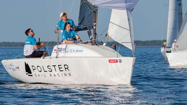 El equipo argentino Paprika definió el Campeonato del Mundo Micro Vela mano a mano con Polonia.