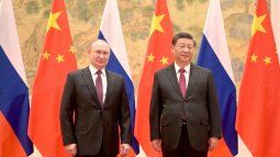 Xi Jinping y Vladimir Putin.