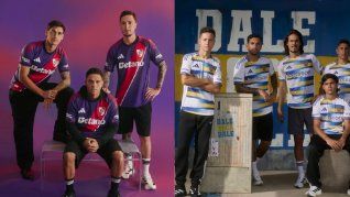 Se presentaron las nuevas camisetas alternativas de River y Boca Se presentaron las nuevas camisetas alternativas de River y Boca