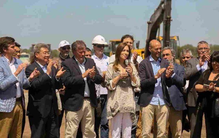 La inauguración de la obra fue encabezada por María Eugenia Vidal y Guillermo Dietrich.
