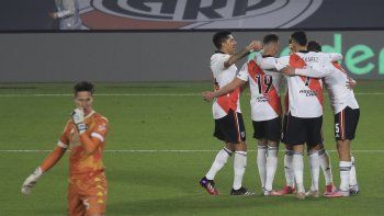 River le gana a Aldosivi en la Liga Profesional.