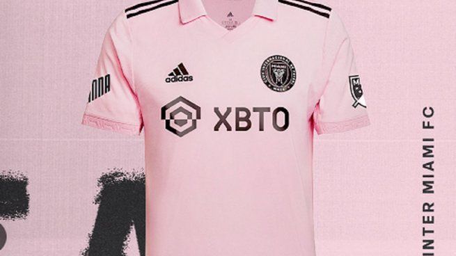 El sponsor principal de Inter Miami, que aparece en su camiseta, es XBTO, una firma global de criptofinanzas.