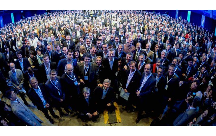 Mauricio Macri juntó a 2.000 intendentes en Tecnópolis.