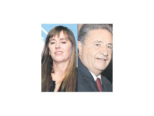 Juliana Di Tullio y Eduardo Duhalde