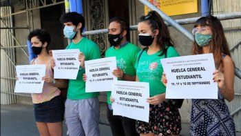 Los estudiantes de Espa&ntilde;a har&aacute;n una huelga entre el 16 y 18 de septiembre exigiendo medidas de seguridad para el regreso a clases.