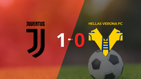 juventus vencio por la minima a hellas verona