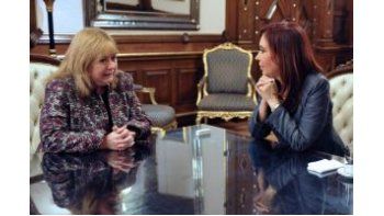 Malcorra junto a Cristina de Kirchner cuando se desempeñaba en el Departamento de Apoyo de Actividades sobre el Terreno.