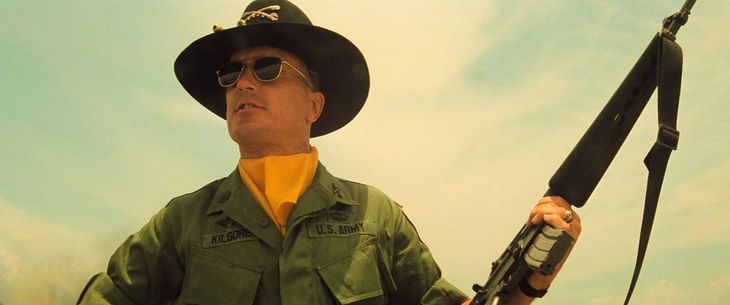 Robert Duval en "Apocalypse now" Robert Duval en "Apocalypse now"
