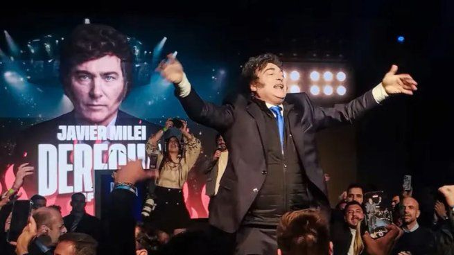 El presidente Javier Milei participó de “La Derecha Fest” en Córdoba, un evento organizado por La Derecha Diario en el hotel Quorum.