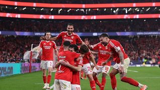 Benfica pasó con lo justo y sigue en la Champions League.